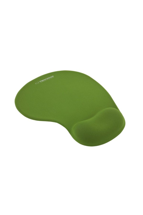 Esperanza Gel Mouse Pad 230mm με Στήριγμα καρπού Πράσινο (EA137G) (ESPEA137G)