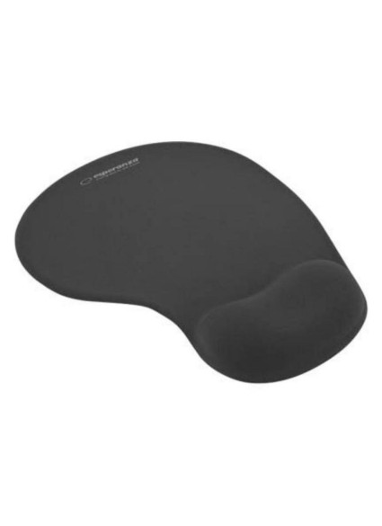 Esperanza Gel Mouse Pad 230mm με Στήριγμα καρπού Μαύρο (EA137K) (ESPEA137K)