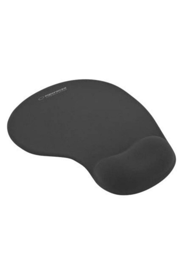 Esperanza Gel Mouse Pad 230mm με Στήριγμα καρπού Μαύρο (EA137K) (ESPEA137K)