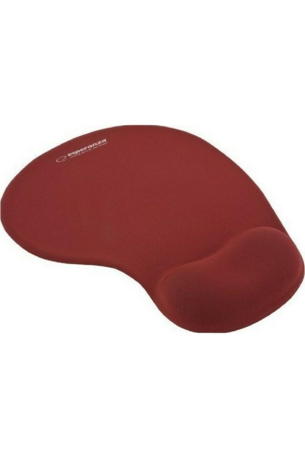 Esperanza Gel Mouse Pad 230mm με Στήριγμα καρπού Κόκκινο (EA137R) (ESPEA137R)