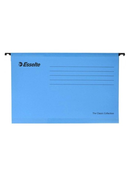 Κρεμαστοί Φάκελοι Esselte A4 Μπλε 24x33cm (90311)