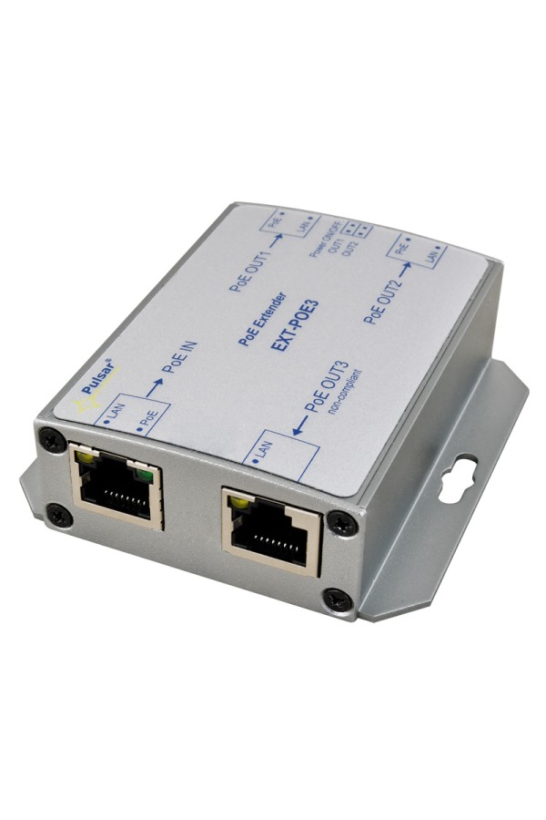 PULSAR extender EXT-POE3H με κυτίο, PoE, IP56