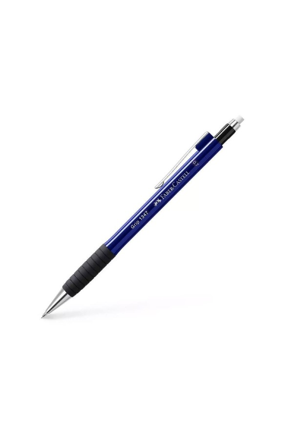Faber-Castell Μηχανικό Μολύβι 0.7mm με Γόμα - Μπλε Σκούρο (134755) (FAB134755)