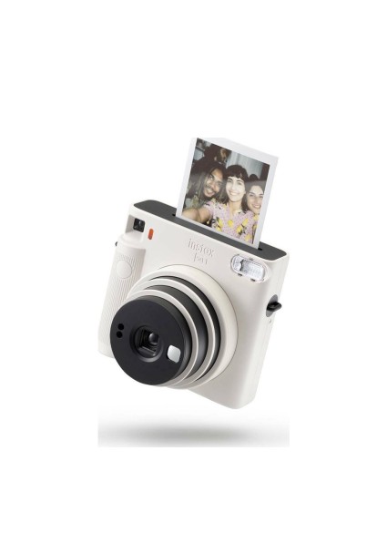 Fujifilm Instant Φωτογραφική Μηχανή Instax Square SQ 1 Chalk White (16672166) (FJMSQ1CW)