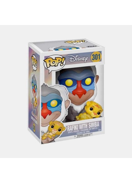 Funko Pop! Animation: The Lion King - Rafiki with Simba #301 (FNK00950)