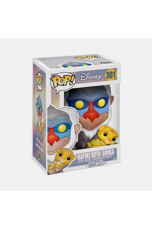 Funko Pop! Animation: The Lion King - Rafiki with Simba #301 (FNK00950)