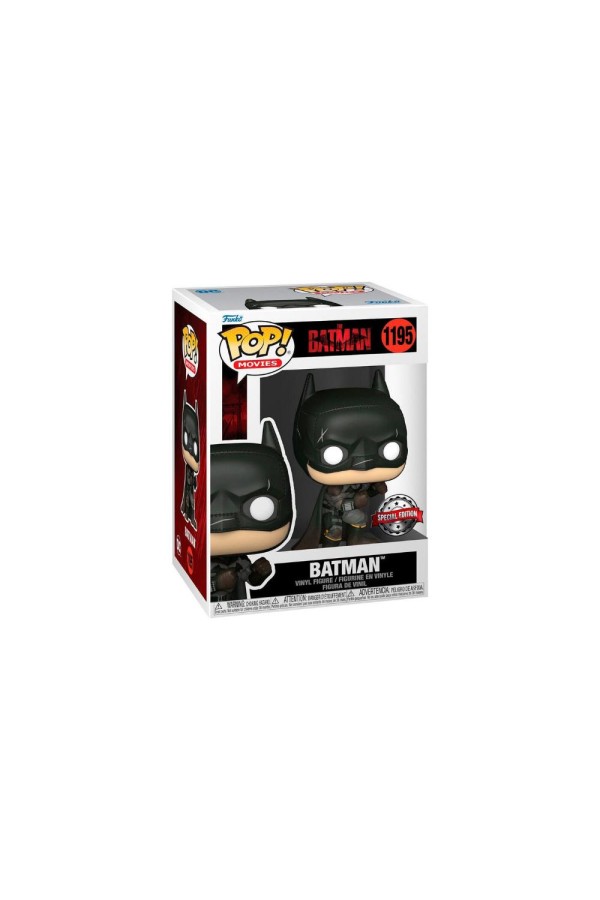 Funko Pop! Movies: The Batman (2022) - Batman Battle & Damaged #1195 Exclusive (FNK04628)