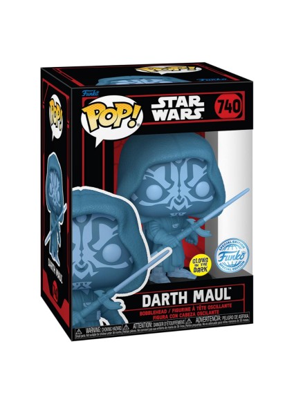 Funko Pop! Movies: Star Wars - Darth Maul Glows in the Dark #740 Special Edition (FNK27713)