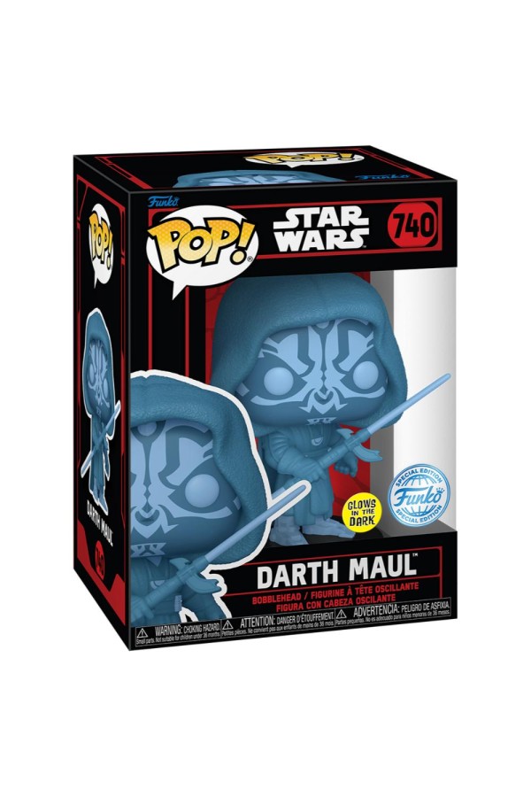 Funko Pop! Movies: Star Wars - Darth Maul Glows in the Dark #740 Special Edition (FNK27713)