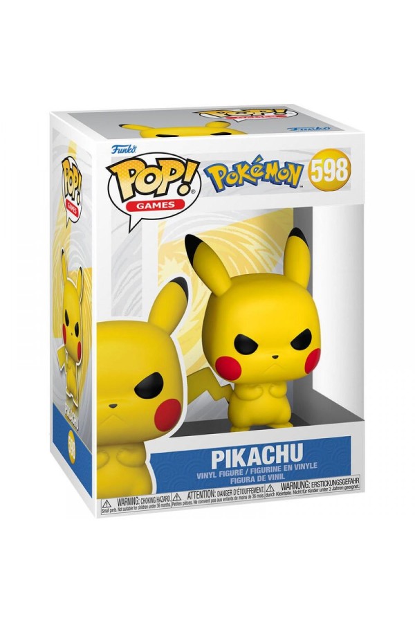 Funko Pop! Games: Pokemon - Pikachu Grumpy #598 (FNK50434)