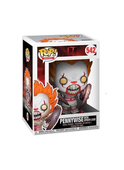 Funko Pop! Movies: IT - Pennywise with Spider Legs #542 (FNK95260)