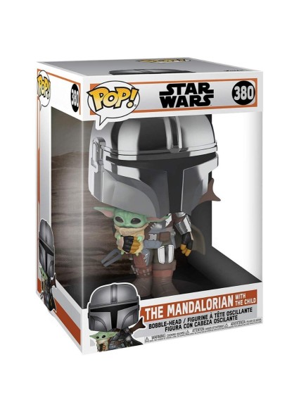 Funko Pop! TV: Star Wars: The Mandalorian - The Mandalorian with the Child #380 (FNK99316)