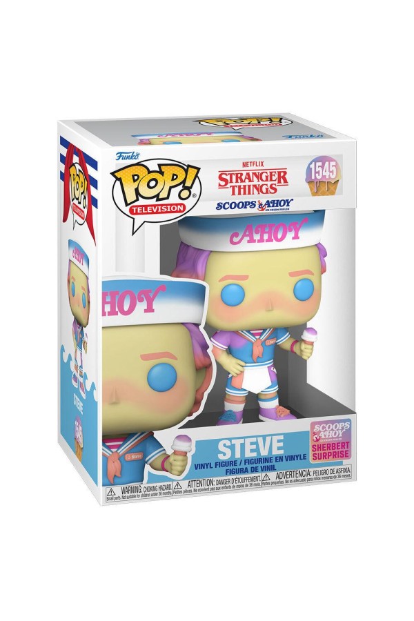 Funko Pop! TV: Stranger Things - Steve Scoops Ahoy #1545 (FNK99980)