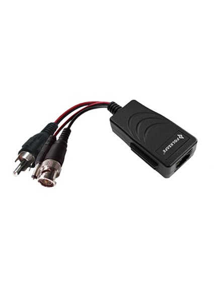 FOLKSAFE video & power balun transmitter FS-HD4301VPA, 4K, audio, RJ45