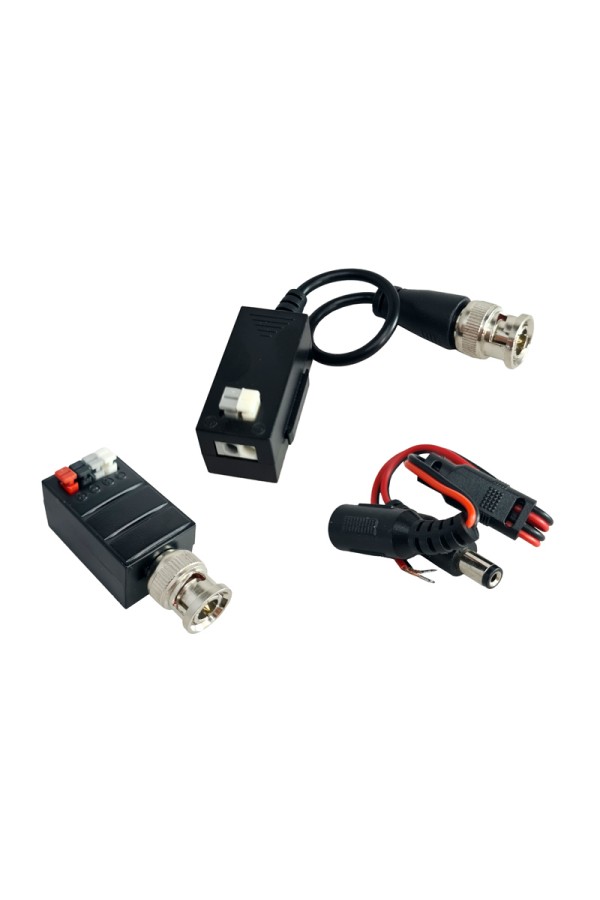 FOLKSAFE Video Balun FS-HDAP4501 για CCTV, active transmitter/passive receiver