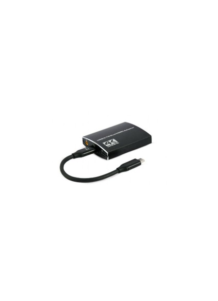 Gembird Μετατροπέας USB-C male σε HDMI 2x female (A-CM-HDMIF2-01) (GEMA-CM-HDMIF2-01)