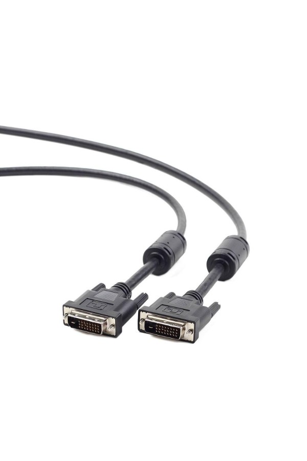 Gembird Cable DVI-D male - DVI-D male 1.8m (CC-DVI2-BK-6) (GEMCC-DVI2-BK-6)