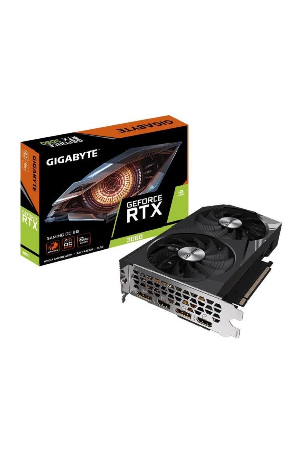 Gigabyte GeForce RTX 3060 8GB GDDR6 Gaming OC Rev 2.0 (GV-N3060GAMING OC-8GD 2.0) (GIGGV-N3060GAMING OC-8GD 2.0)