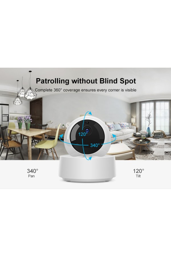 SONOFF smart IP κάμερα GK-200MP2-B, Wi-Fi, 1080p, H.264