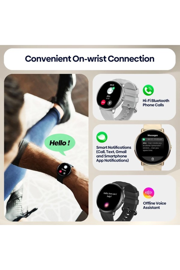 ZEBLAZE smartwatch GTR 3 Pro, heart rate, 1.43