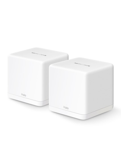 MERCUSYS Mesh WiFi 6 System Halo H60X, 1500Mbps Dual Band, 2τμχ, V.1.0