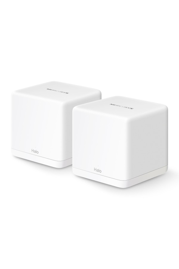 MERCUSYS Mesh WiFi 6 System Halo H60X, 1500Mbps Dual Band, 2τμχ, V.1.0