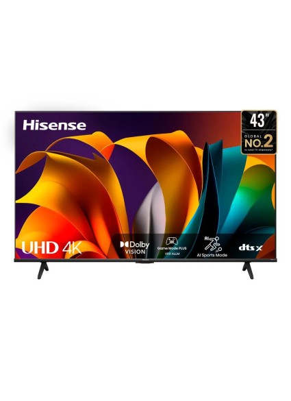 Hisense SMART TV 4K UHD LED 2024 HDR 43