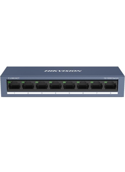 Hikvision 8 Port SOHO Unmanaged Switch (DS-3E0108D-O) (HKVDS-3E0108D-O)