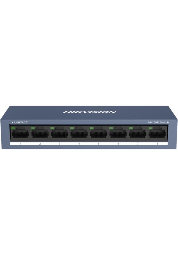 Hikvision 8 Port SOHO Unmanaged Switch (DS-3E0108D-O) (HKVDS-3E0108D-O)