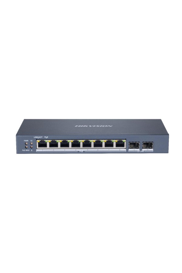 Hikvision 10 Port Smart Managed Gigabit PoE EI Series (DS-3E1510P-EI/M) (HKVDS-3E1510P-EI-M)