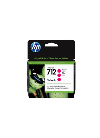 HP Μελάνι Inkjet No.712 Magenta 3-Pack (3ED78A) (HP3ED78A)