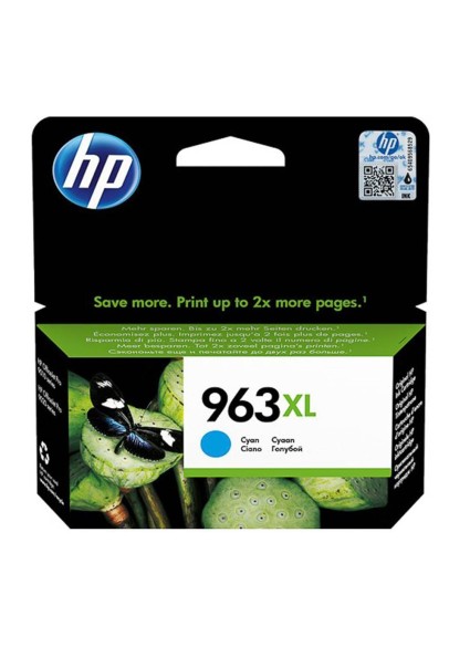 HP Μελάνι Inkjet No.963XL HC Cyan (3JA27AE) (HP3JA27AE)