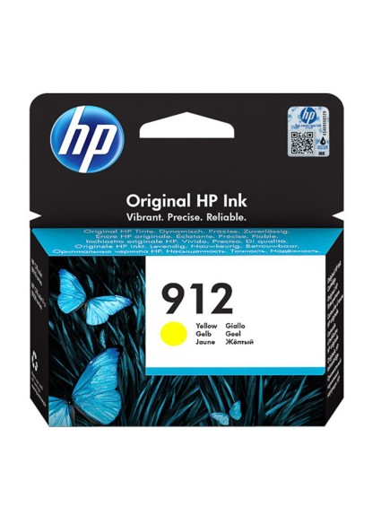 HP Μελάνι Inkjet No.912 Yellow (3YL79AE) (HP3YL79AE)