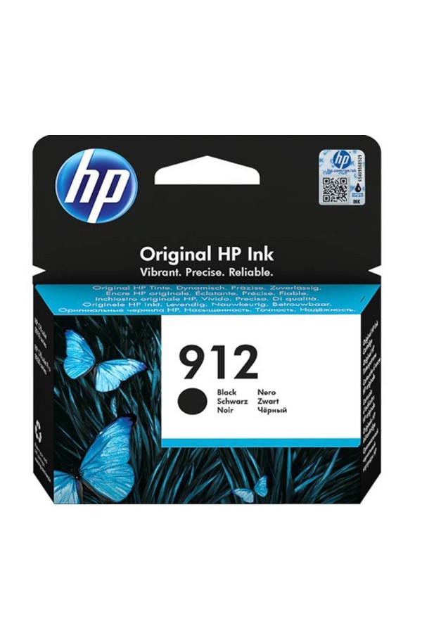 HP Μελάνι Inkjet No.912 Black (3YL80AE) (HP3YL80AE)
