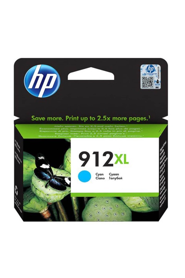 HP Μελάνι Inkjet No.912XL Cyan (3YL81AE) (HP3YL81AE)
