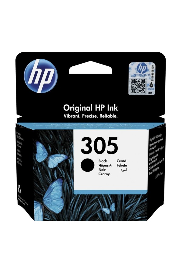 HP Μελάνι Inkjet No.305 Black (3YM61AE) (HP3YM61AE)