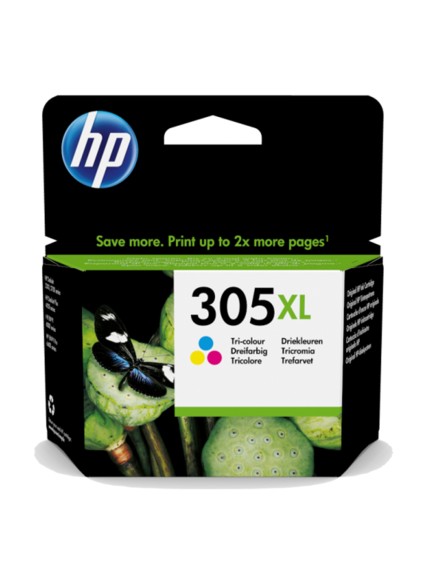 HP Μελάνι Inkjet No.305XL Tri-Colour (3YM63AE) (HP3YM63AE)