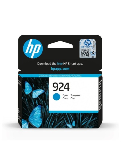 HP Μελάνι Inkjet No.924 Cyan (4K0U3NE) (HP4K0U3NE)