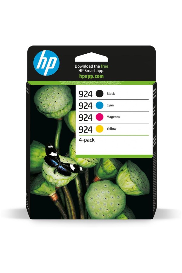 HP Μελάνι Inkjet No.924 CMYK 4-Pack (6C3Z1NE) (HP6C3Z1NE)