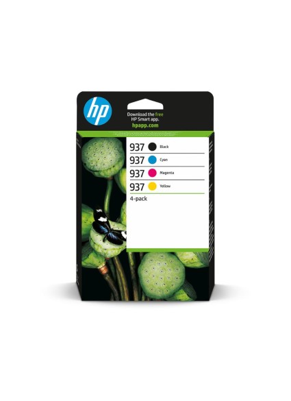 HP Μελάνι Inkjet No.937 CMYK 4-Pack (6C400NE) (HP6C400NE)