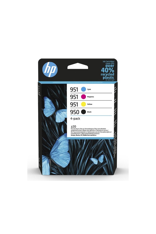 HP Μελάνι Inkjet 950/951 4-Pack Black/CMY (6ZC65AE) (HP6ZC65AE)