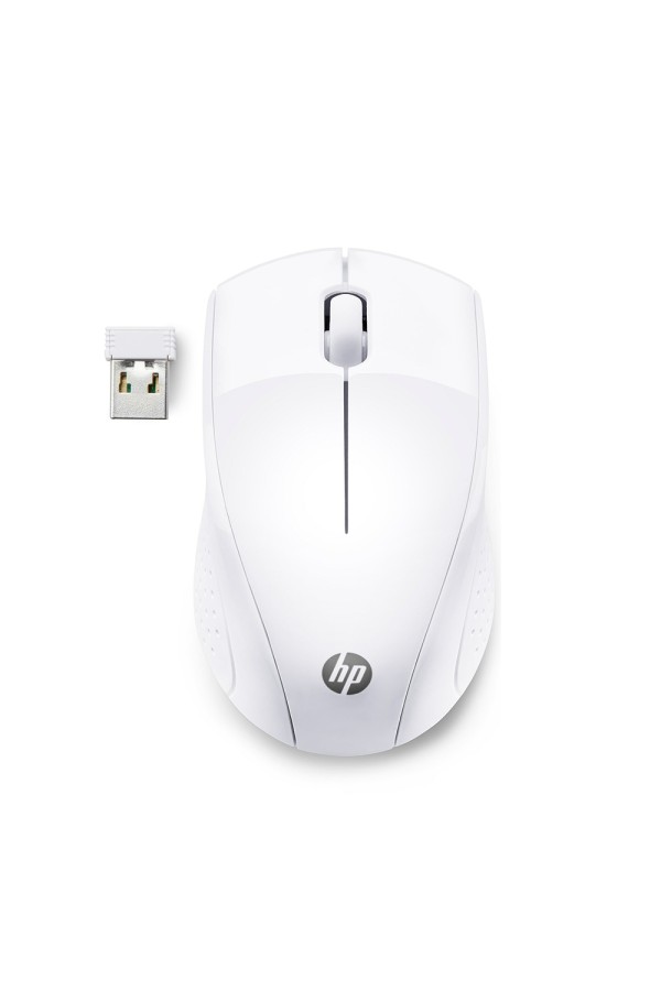 HP Wireless Mouse 220 (Snow White) (7KX12AA) (HP7KX12AA)