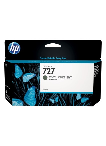 HP Μελάνι Inkjet No.727 Matte Black (130ml) (B3P22A) (HPB3P22A)