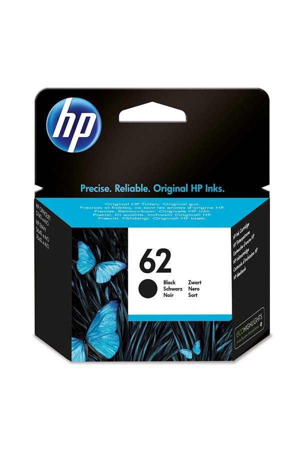 HP Μελάνι Inkjet No.62 Black (C2P04AE) (HPC2P04AE)