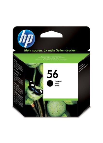 HP Μελάνι Inkjet No.56 Black (C6656AE) (HPC6656AE)