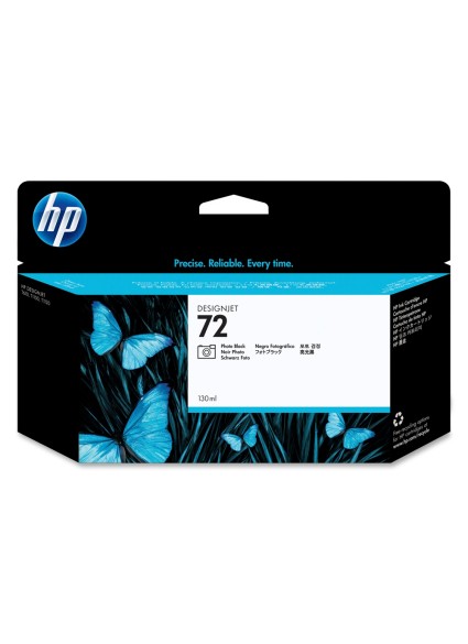 HP Μελάνι Inkjet No.72 HC Photo Black 130ml (C9370A) (HPC9370A)