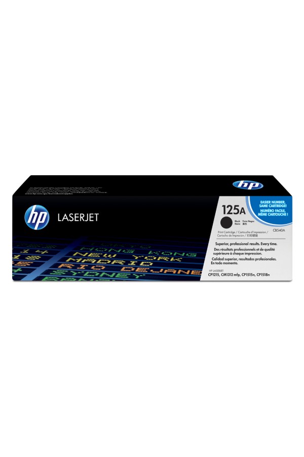 HP LaserJet CP1215/1515 Black Toner (CB540A) (HPCB540A)