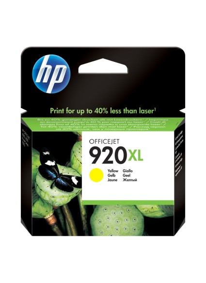 HP Μελάνι Inkjet No.920XL Yellow (CD974AE) (HPCD974AE)