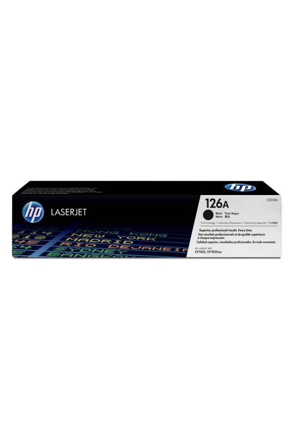 HP 126A LaserJet CP1025 Black Toner (CE310A) (HPCE310A)