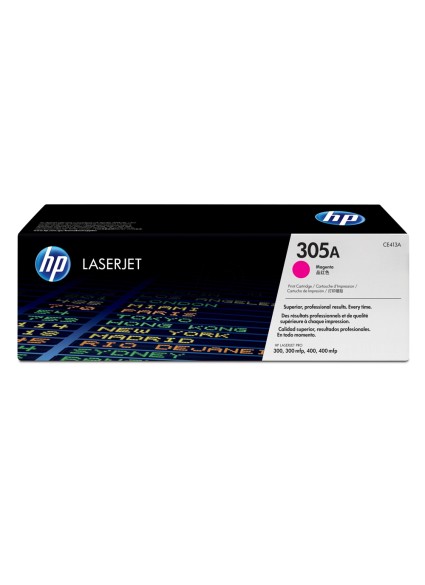 HP LaserJet PRO 300/400 305A Magenta Toner (CE413A) (HPCE413A)